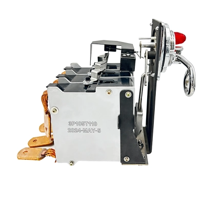 เบรกเกอร์สามเฟส Thaistle 105A 75KVA มุมมองด้านหน้า