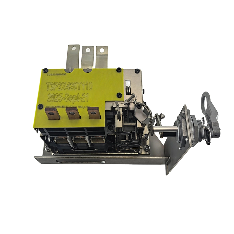 กระดุมเชื่อมต่อด้านบนของเบรกเกอร์แช่น้ํามัน 420A CSP สามเฟส 300KVA